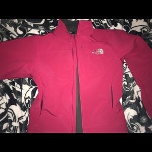 Hot pink Northface jacket